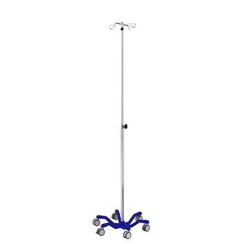 Asta portaflebo con rotelle - IVS6-006 - Rollsys - 4 ganci / telescopica