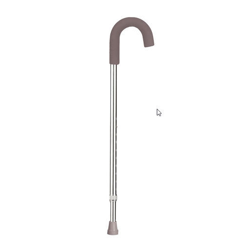 Bastone da passeggio con impugnatura arrotondata - 10302-6 - Drive DeVilbiss USA - ad altezza regolabile