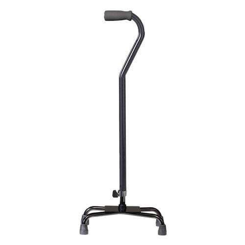 Bastone da passeggio con impugnatura fuori asse - 10300-4 - Drive DeVilbiss USA - quadripode / ad altezza regolabile