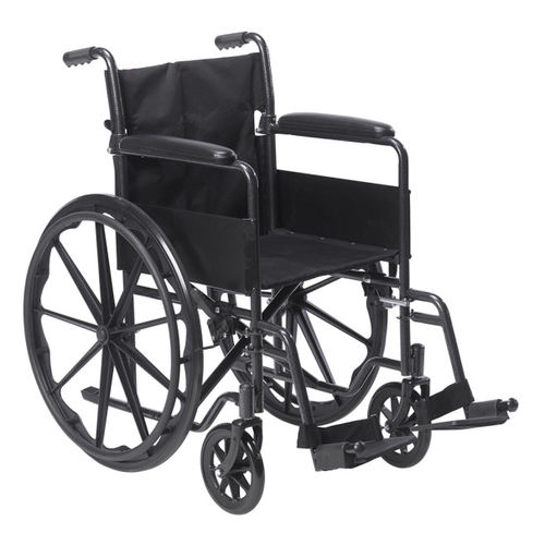 Sedia a rotelle manuale - Silver Sport 1 - Drive DeVilbiss USA - da esterno / da interno / pieghevole