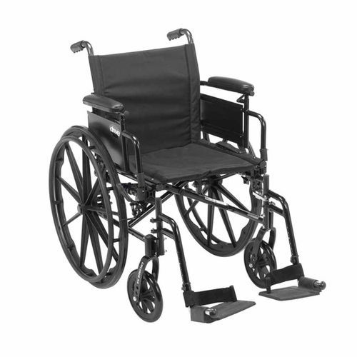 Sedia a rotelle manuale - Cruiser X4 - Drive DeVilbiss USA - da esterno / da interno / ad altezza regolabile