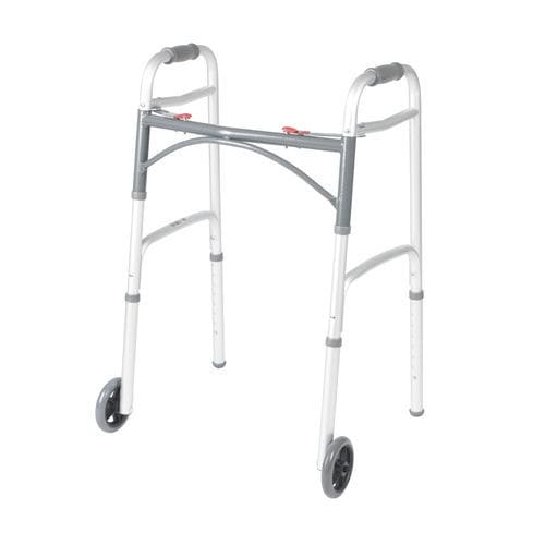 Deambulatore con 2 ruote - Deluxe - Drive DeVilbiss USA - ad altezza regolabile / pieghevole