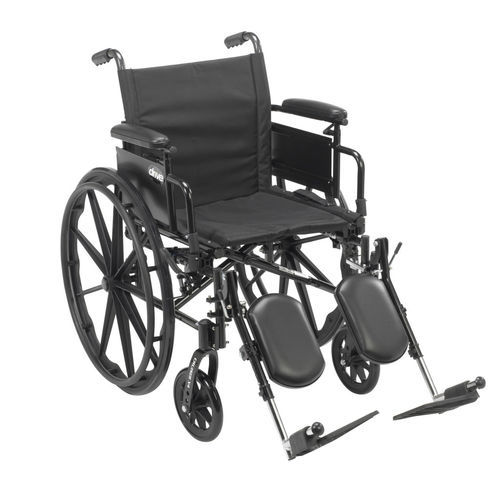 Sedia a rotelle manuale - Cruiser X4 - Drive DeVilbiss USA - da esterno / da interno / ad altezza regolabile