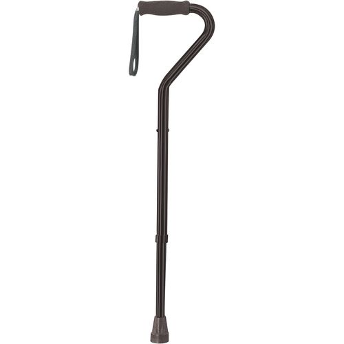 Bastone da passeggio con impugnatura fuori asse - 10318-6 - Drive DeVilbiss USA - ad altezza regolabile / bariatrico