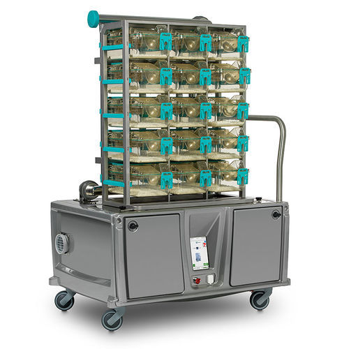 Carrello per chirurgia - TRANSIT - Tecniplast - per gabbie di animali / di trasporto / per trattamenti