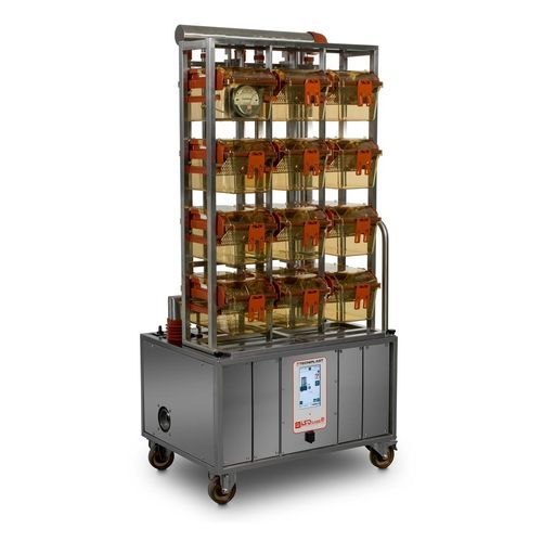 Isolatore per gabbie di contenimento - ISO Mini N - Tecniplast - classe III / per sperimentazione animale / mobile
