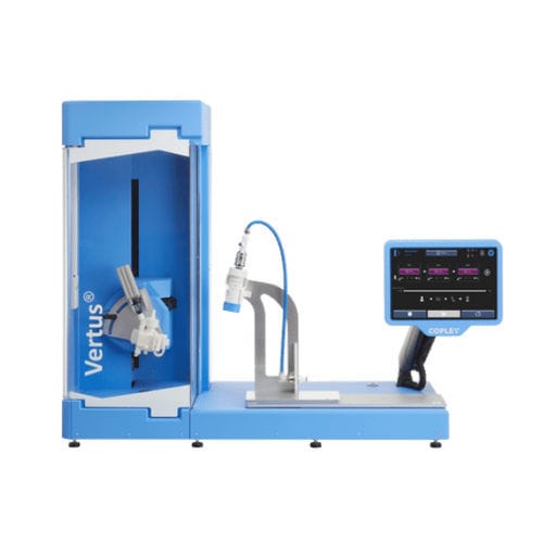 Sistema di test di controllo - Vertus® III - Copley Scientific - di portata d'aria / di pH / per dosaggio