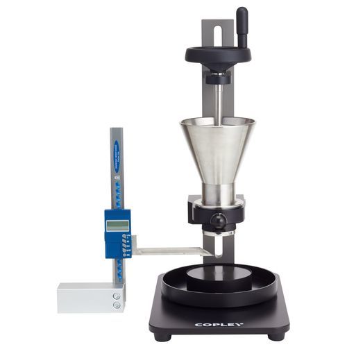 Tester di scorrimento delle polveri - Angle of Repose - Copley Scientific - di diametro / di frizione / per l'industria farmaceutica
