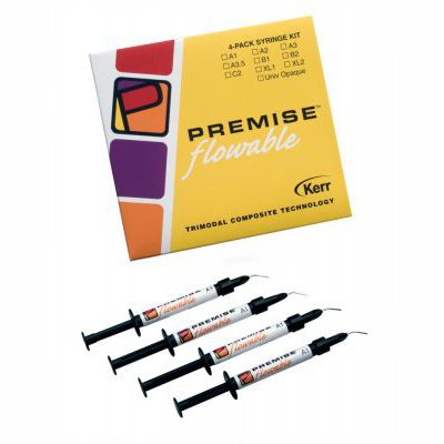 Materiale odontoiatrico in composito fluido - Premise™ Flowable - Kerr Corporation - per ricostruzione dentale / radiopaco