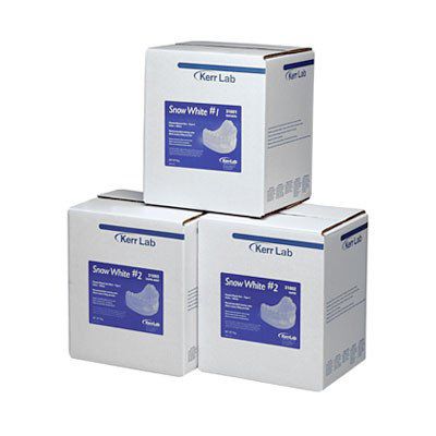 Materiale odontoiatrico in gesso - Snow White™  - Kerr Corporation - per portaimpronte