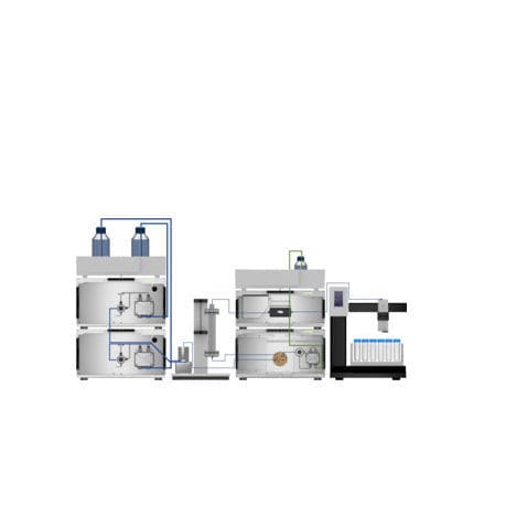 Sistema di cromatografia HPLC - AZURA Prep. - KNAUER - pilota / UV