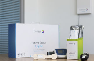Monitor compatto per paziente - PSE - Isansys Lifecare - ECG / RESP / SpO2
