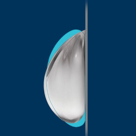 Impianto mammario - TruForm® 2 - Allergan - Natrelle - rotondo / in gel di silicone
