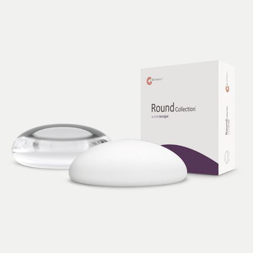 Impianto mammario - Round Collection™ - GC Aesthetics - rotondo / in gel di silicone / liscio