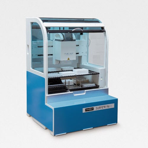 Sistema di preparazione dei campioni interamente automatizzato - SURFE²R 96SE - Nanion Technologies - da laboratorio / per manipolazione di liquidi / da banco