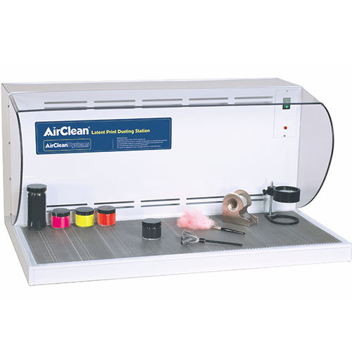 Workstation da laboratorio per manipolazione di polveri - ACDDS24, ACDDS36, ACDDS48 - Airclean Systems - da banco / con ventilazione discendente