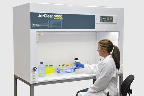 Banco pulito da laboratorio - AC4000HLF, AC8000HLF - Airclean Systems - da banco / HEPA / a flusso laminare orizzontale