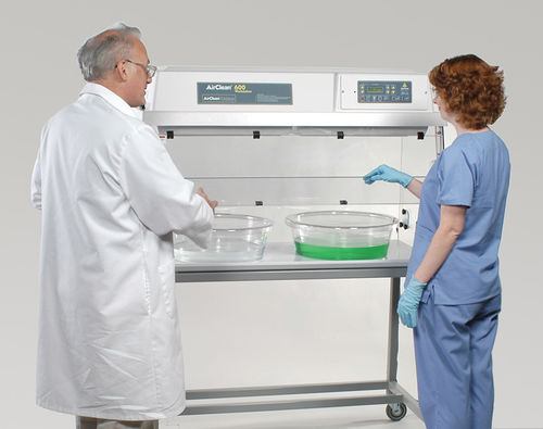Riunito per disinfezione di endoscopi - AC600 Series - Airclean Systems - con cappa