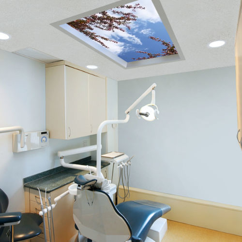 Pannello LED per ospedale - Sky View™ - Sky Factory - a soffitto / con animazioni grafiche