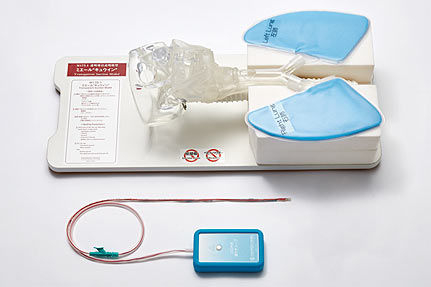 Simulatore didattico - M175-1 - Sakamoto Model Corporation - per tracheotomia / per aspirazione delle vie respiratorie / per interventi di emergenza