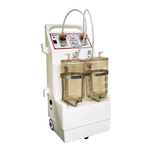 Aspiratore chirurgico elettrico - FLOVAC 50 - Anand Medicaids - per chirurgia ginecologica / per drenaggio chirurgico e sbrigliamento / con rotelle