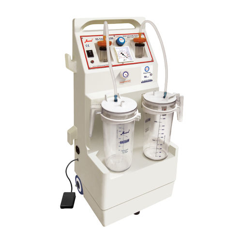 Aspiratore chirurgico elettrico - HI-VAC PLUSS 90  - Anand Medicaids - per chirurgia ginecologica / per drenaggio chirurgico e sbrigliamento / con rotelle