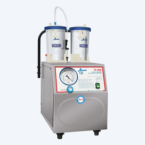 Aspiratore chirurgico elettrico - HI-VAC SS - Anand Medicaids - per chirurgia ginecologica / per chirurgia endoscopica / portatile