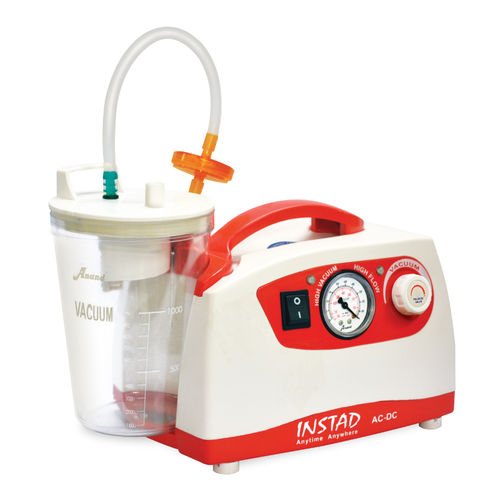 Aspiratore chirurgico a batteria - INSTAD AC / DC - Anand Medicaids - per drenaggio chirurgico e sbrigliamento / portatile