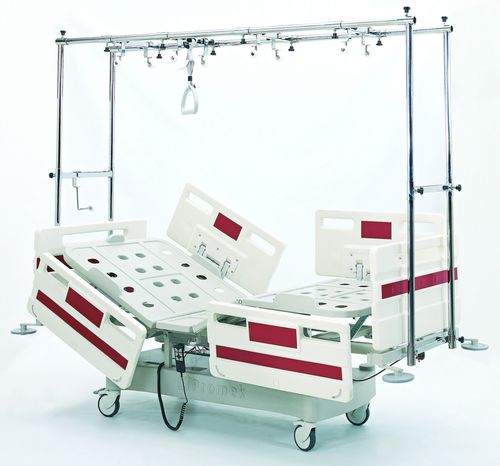 Letto da ospedale - P-OT-001 - PROMEK - elettrico / ad altezza fissa / con struttura di trazione ortopedica