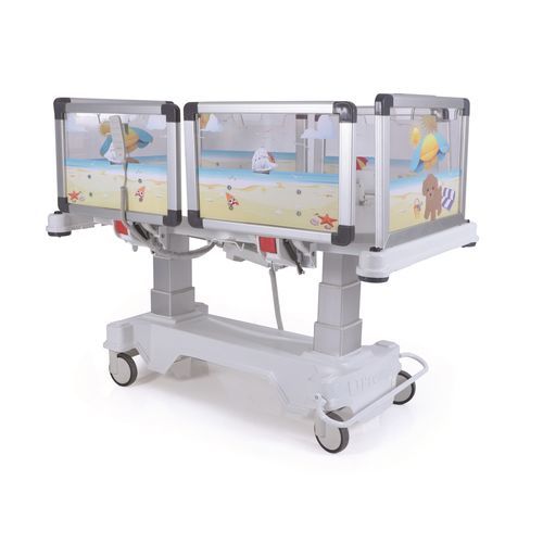 Letto da ospedale - P-CK-005 - PROMEK - meccanico / pediatrico / ad altezza regolabile