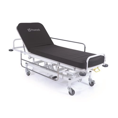 Barella con carrello da trasporto - P-SD-033 - PROMEK - idraulica / ad altezza regolabile / ripieghevole