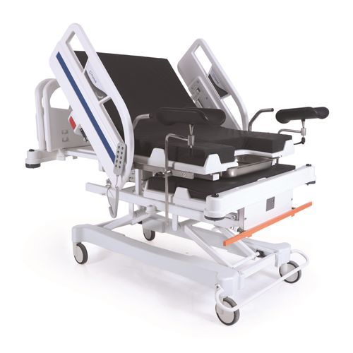 Letto da parto - P-JM-006 - PROMEK - manuale / ad altezza regolabile / Trendelenburg