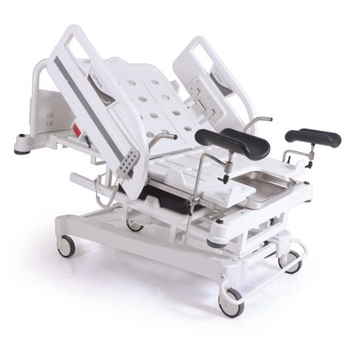 Letto da parto - P-JM-007 - PROMEK - elettrico / ad altezza regolabile / Trendelenburg