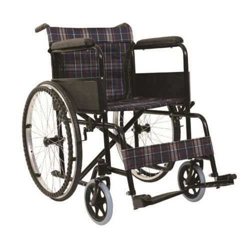 Sedia a rotelle manuale - P-HT-004 - PROMEK - da esterno / da interno / pieghevole