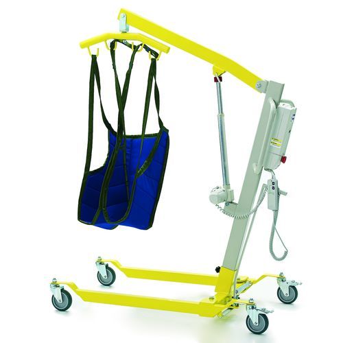 Sollevapersone elettrico - P-PL-001 - PROMEK - con rotelle / per adulti / elevatrice