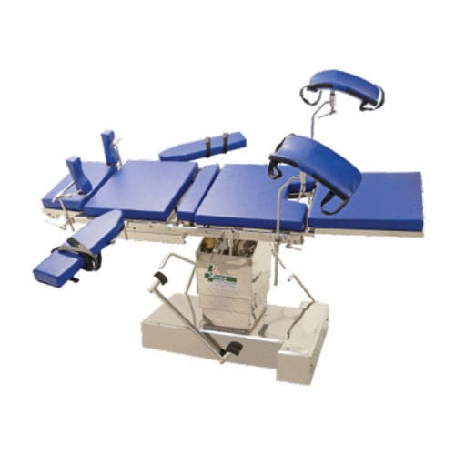 Tavolo operatorio universale - 983 13 - Shree Hospital Equipments - idraulico / con sistema di sollevamento / basculante
