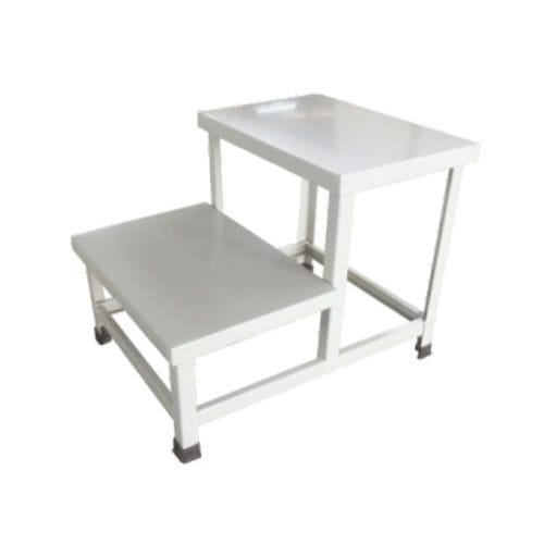 Predellino 2 gradini - Shree Hospital Equipments - in acciaio inossidabile