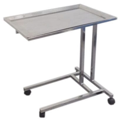 Tavolo portastrumenti in acciaio inossidabile - 992 - Shree Hospital Equipments