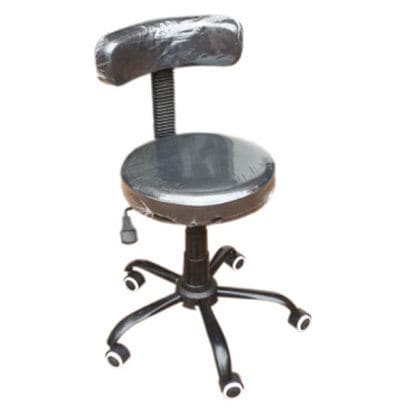 Sgabello per struttura sanitaria - 99x2 - Shree Hospital Equipments - girevole / con rotelle / con schienale regolabile
