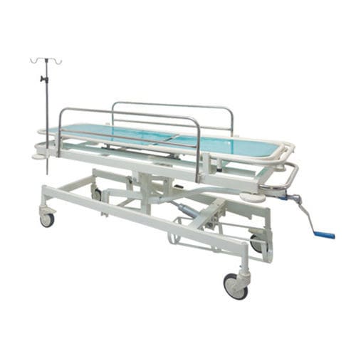 Carrello ospedaliero - 9646 - Shree Hospital Equipments - di emergenza / per uso generale / di trasferimento