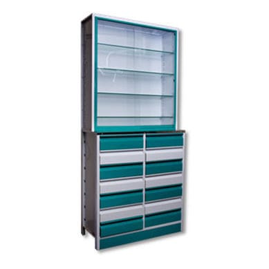 Rack di stoccaggio - Shree Hospital Equipments - modulare / a ripiani
