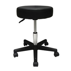 Sgabello per struttura sanitaria - SS7677  - Roscoe Medical - pneumatico / con rotelle / nero