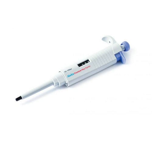 Pipetta meccanica - E100 series - ABDOS LABTECH PRIVATE LIMITED. - 1 canale / a volume fisso