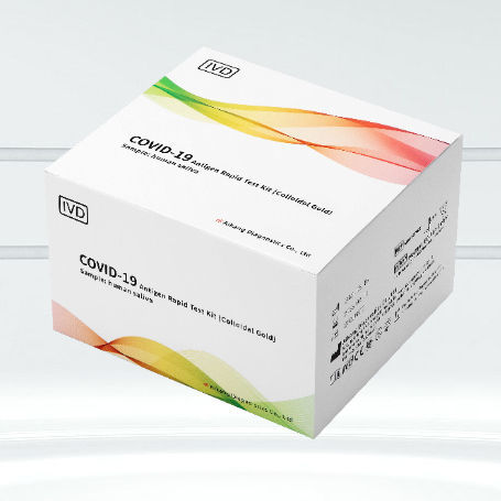 Kit di test per diagnosi COVID-19 - Aikang Diagnostics - per antigeni / del coronavirus / di saliva