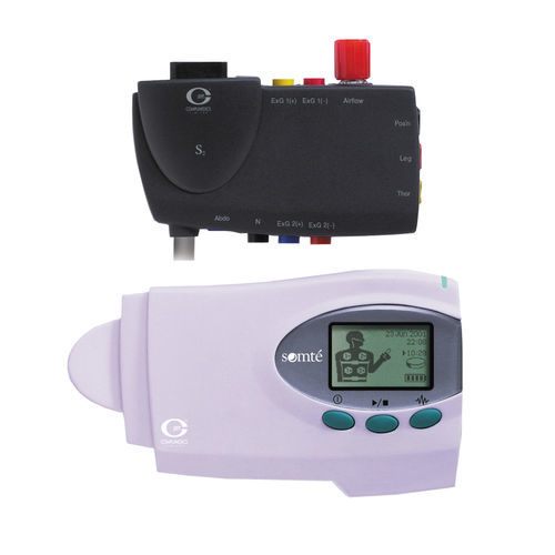 Polisonnigrafo 2 canali - Somté - Dr. Grossegger & Drbal alpha trace medical systems - con monitoraggio NAF