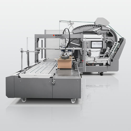 Sistema di confezionamento automatico - CARTONPACK 4  - Ameritek, Inc.  - a pavimento / per scatole / di container