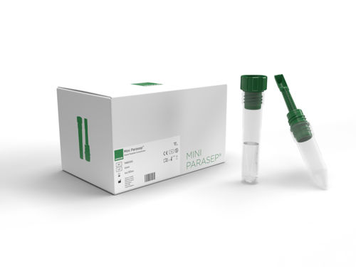 Provetta per prelievi di parassitologia - Mini Parasep® SF - US  - Apacor Ltd. - per diagnostica / a fondo conico / per prelievo campioni