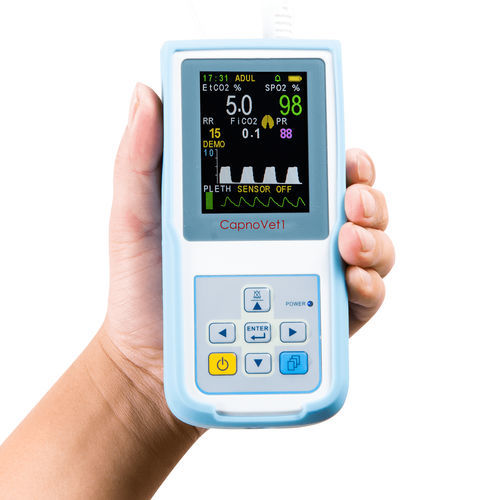 Monitor paziente veterinario - CapnoVet 3 - Beijing Kingst Commercial & Trade - portatile / SpO2 / per capnografia
