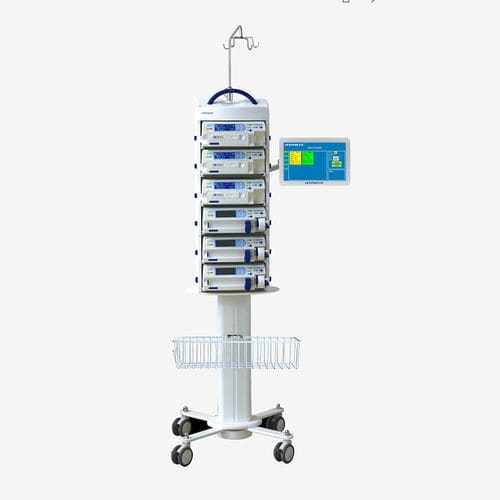 Stazione di perfusione a 6 vie - ISSW606 - Lifepum Meditech - di emergenza / per terapia intensiva / modulare
