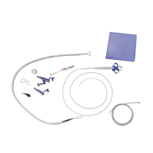 Sonda di gastrostomia in silicone - 355 series - Silmag - graduata / radiopaca